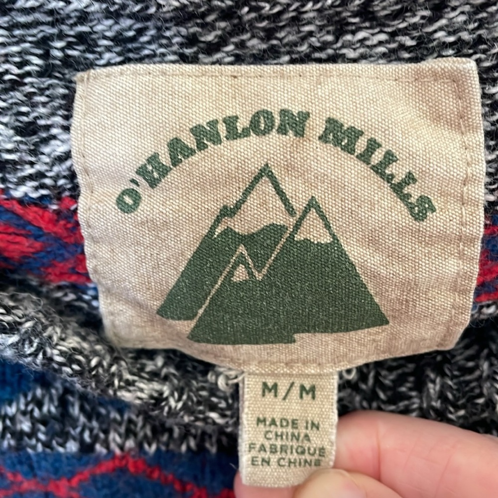 Urban Outfitters O’hanlon Mills Fair Isle Sweater Medium View 6